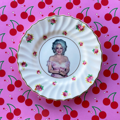 Dolly Vintage Plate