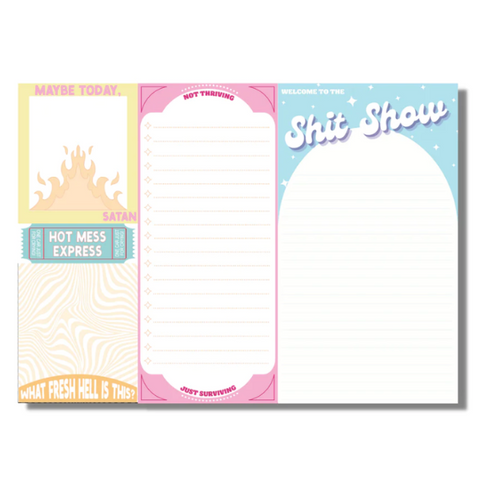 Welcome To The Sh*t Show Notepad Set