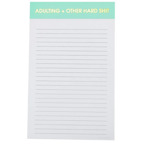 Adulting Notepad