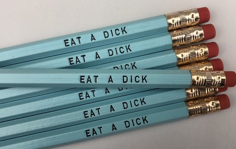 Eat A Dick Pencil Set