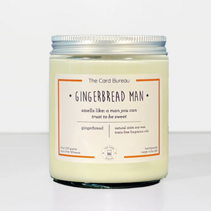 Gingerbread Man 8oz Candle