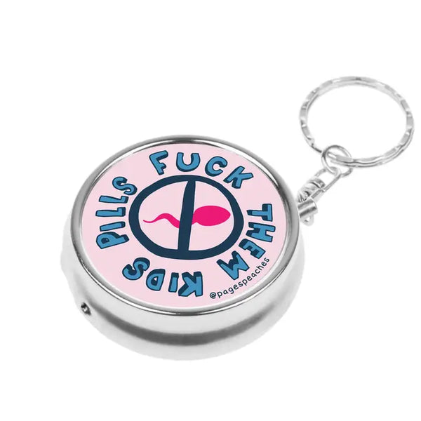 F*ck Them Kids Pill Case 3-Way Organizer