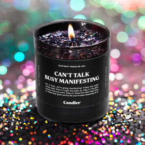 Can't Talk Busy Manifesting 9oz Candle