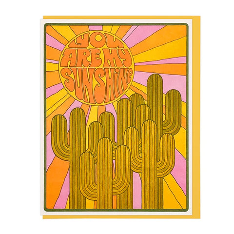 You Are My Sunshine Greeting Card