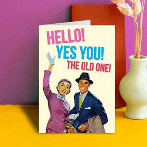 The Old One Greeting Card
