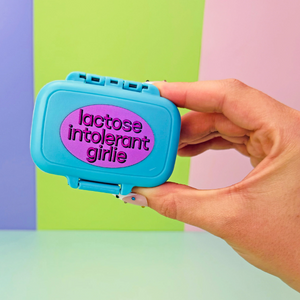 Lactose Intolerant Girlie Pill Case