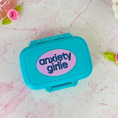 Anxiety Girlie Pill Case