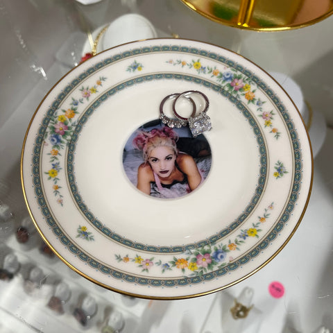 Just A Girl Vintage Dish