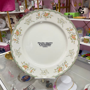 The Trifecta Vintage Plate