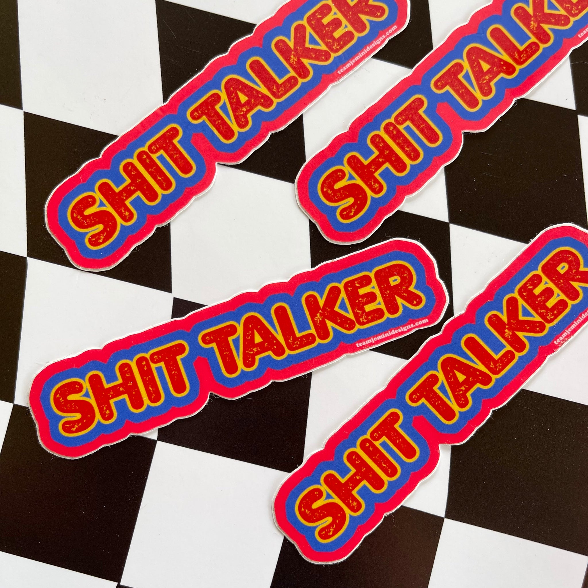Sh*ttalker Sticker