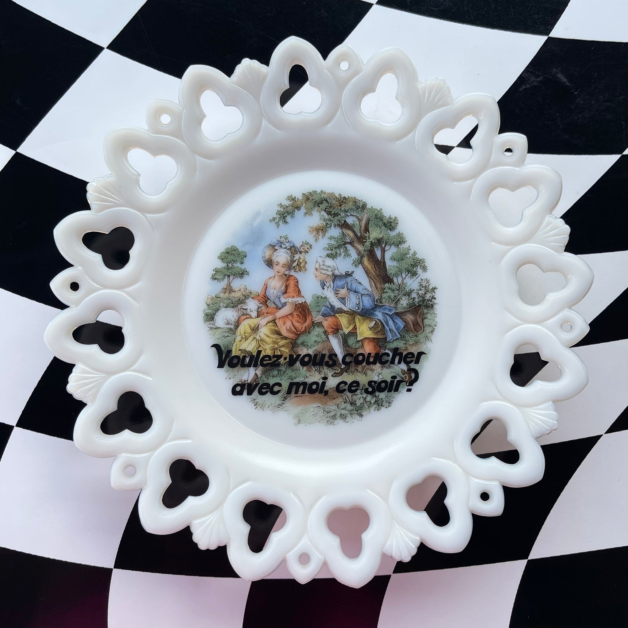 Lady Marmalade Vintage Plate