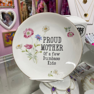 Proud Mother Vintage Plate