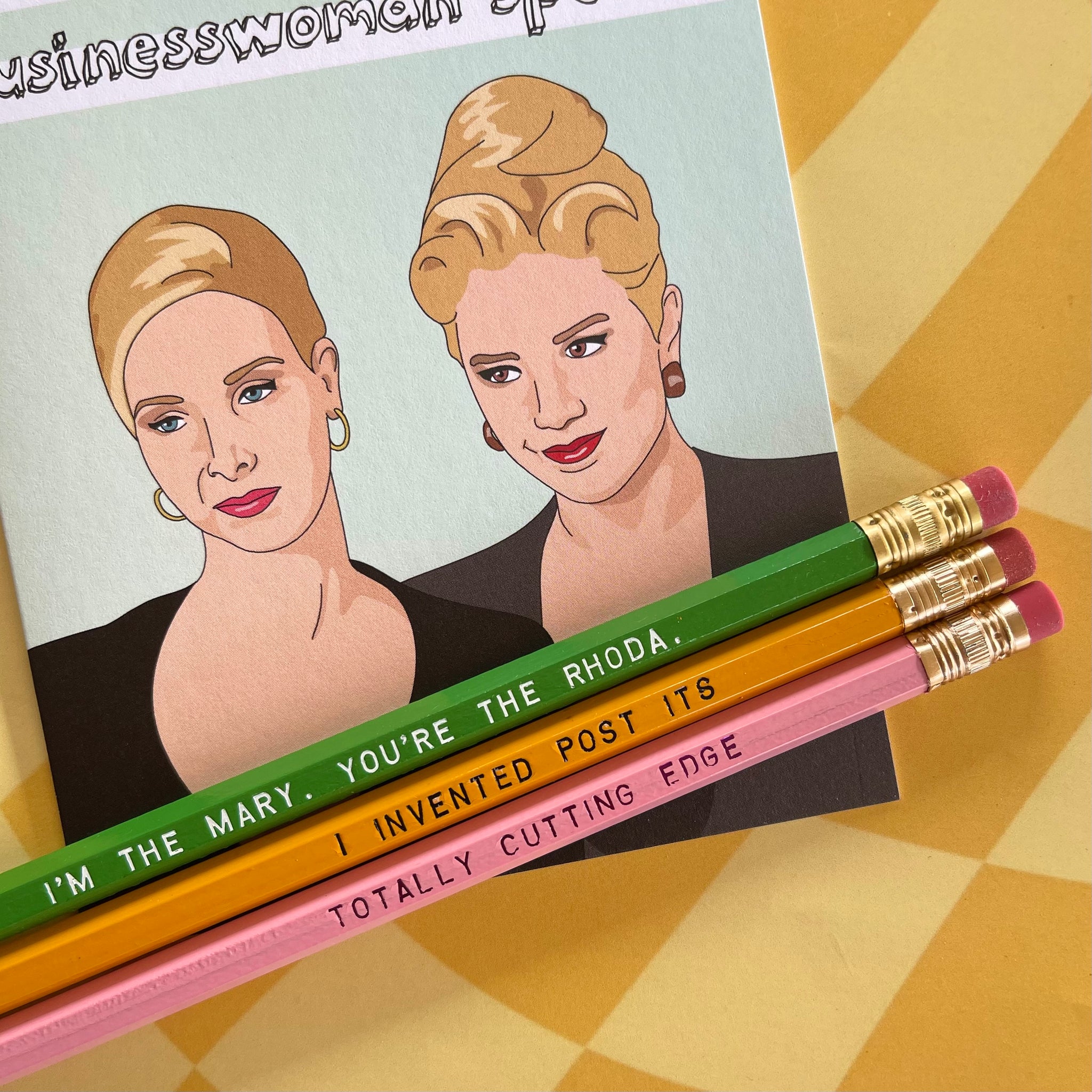 Romy And Michele Pencil Set