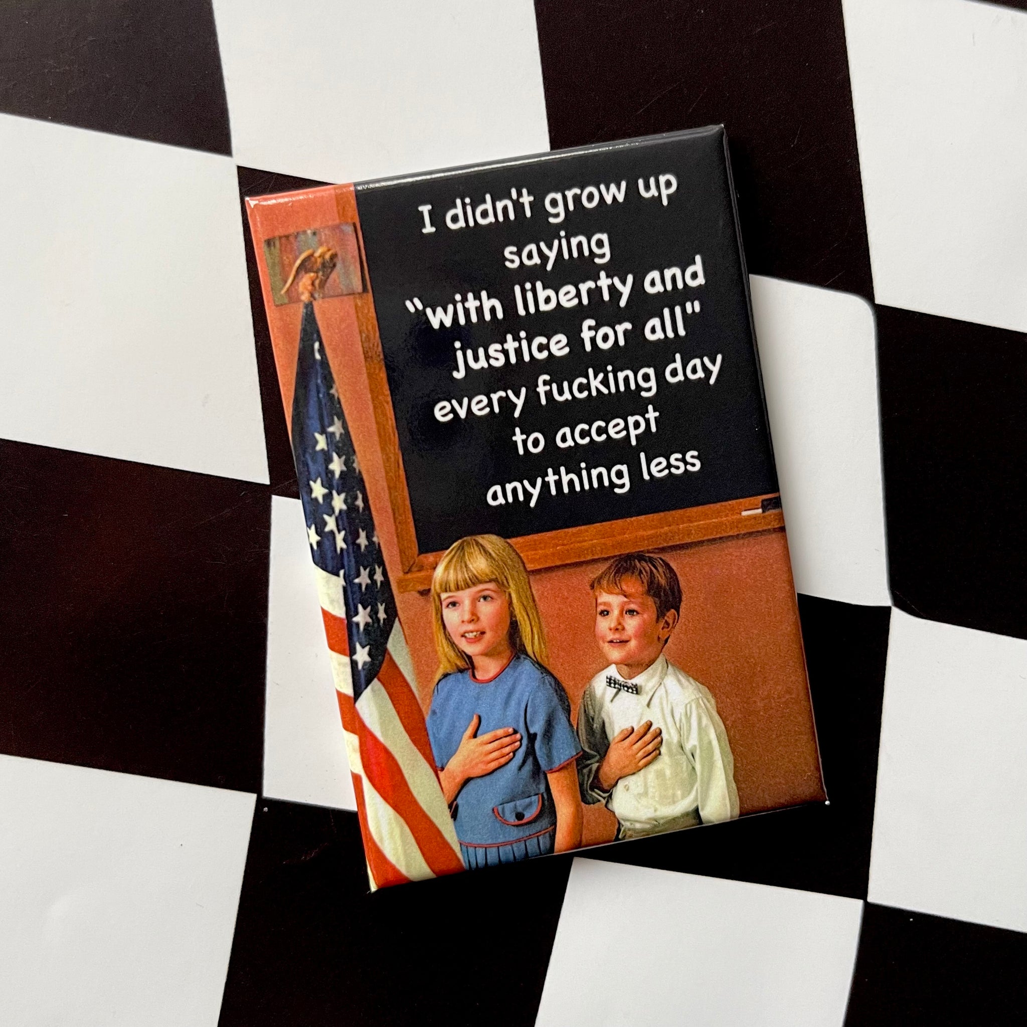 Liberty And Justice For All Magnet