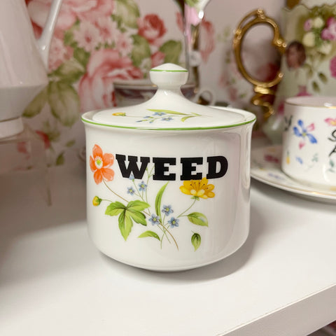 We*d Vintage Sugar/Stash Bowl