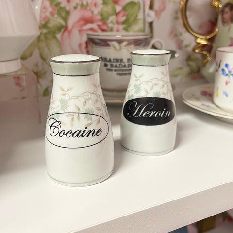 Coke And Her*in Vintage Shakers