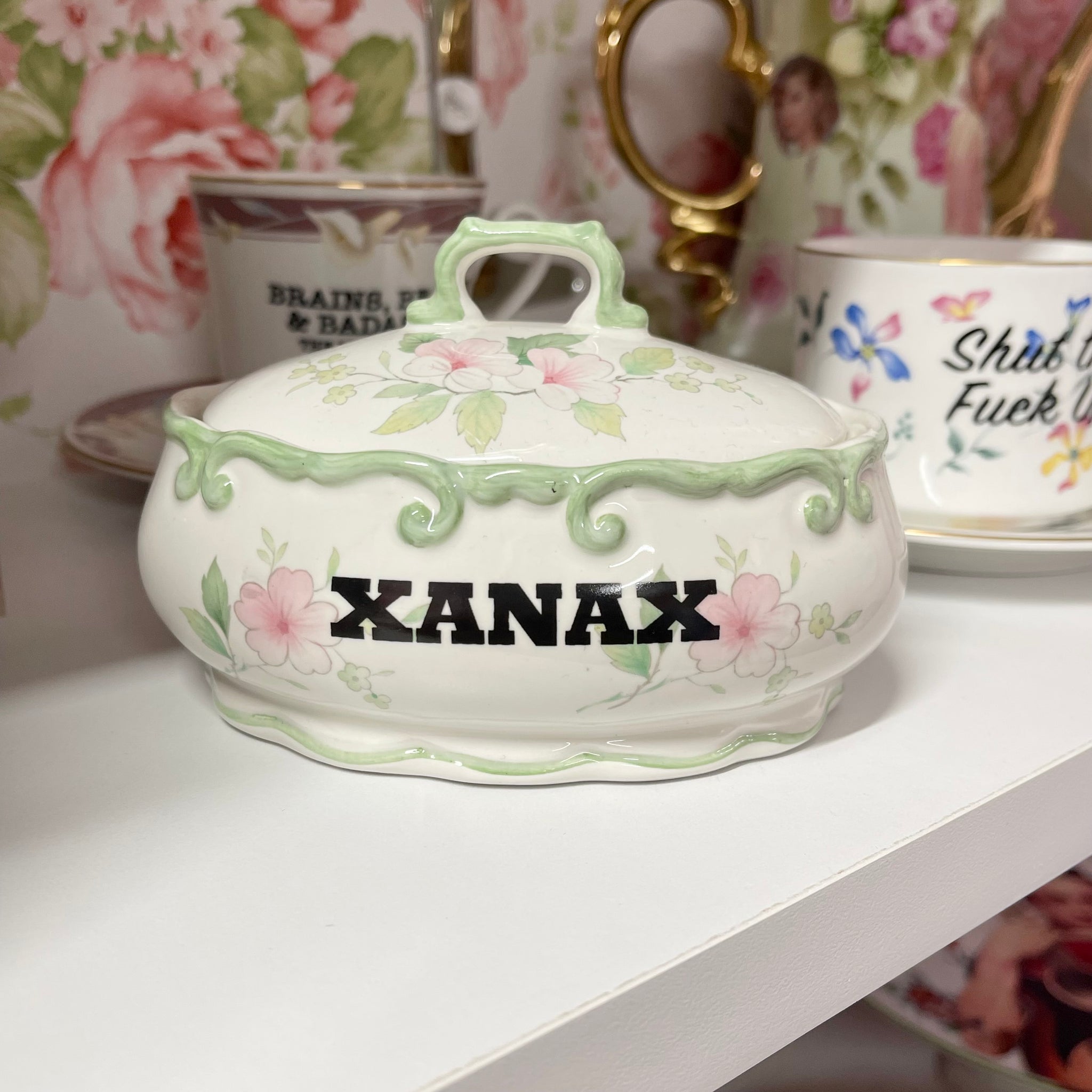 Xan*x Vintage Sugar/Stash Bowl