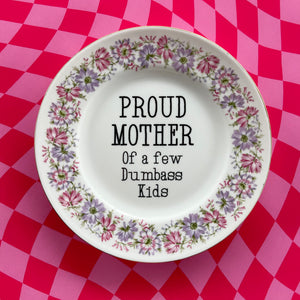 Proud Mother Vintage Plate