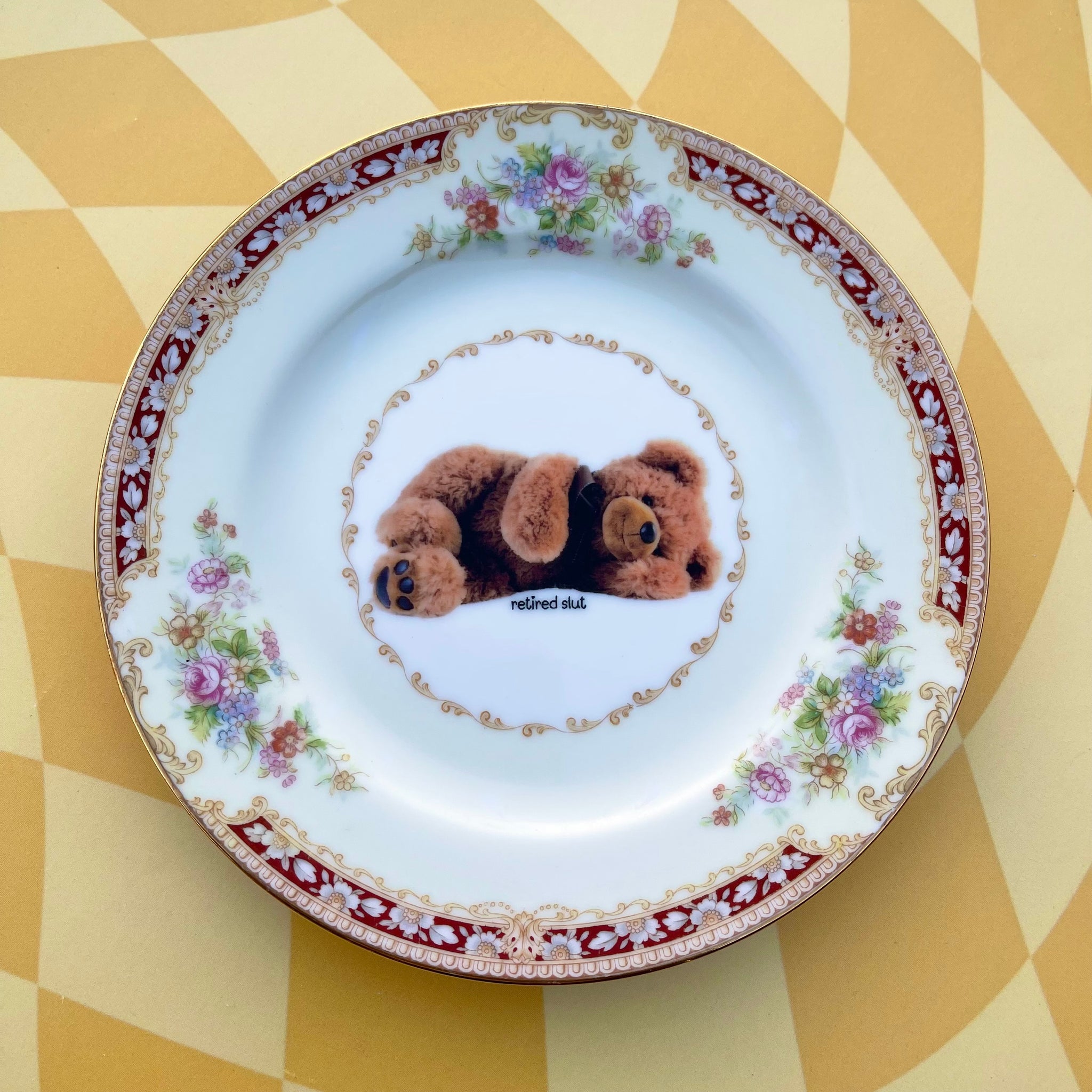 Retired Slut Vintage Dish