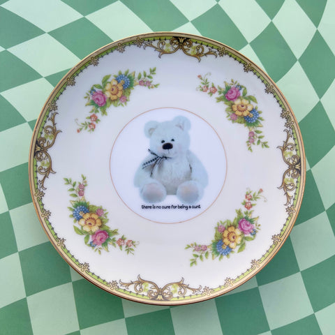 There Is No Cure For Being A Cunt Vintage Dish