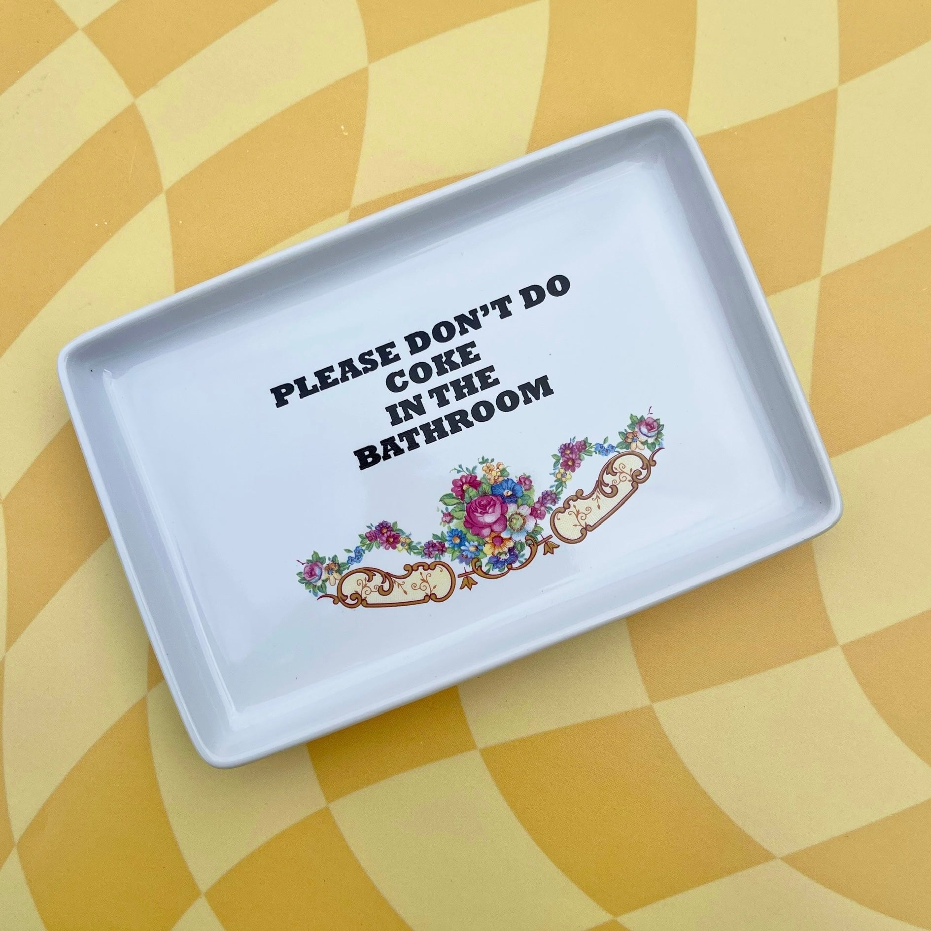 Please Don't Do Coke Dish