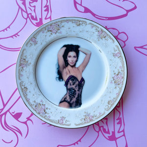 Cher Vintage Plate