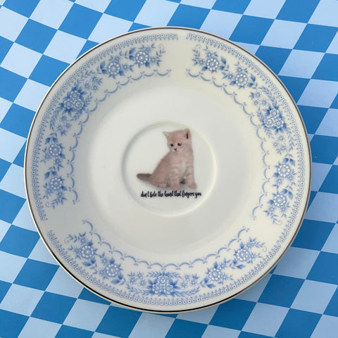 Don't Bite The Hand That F*ngers You Vintage Trinket Dish