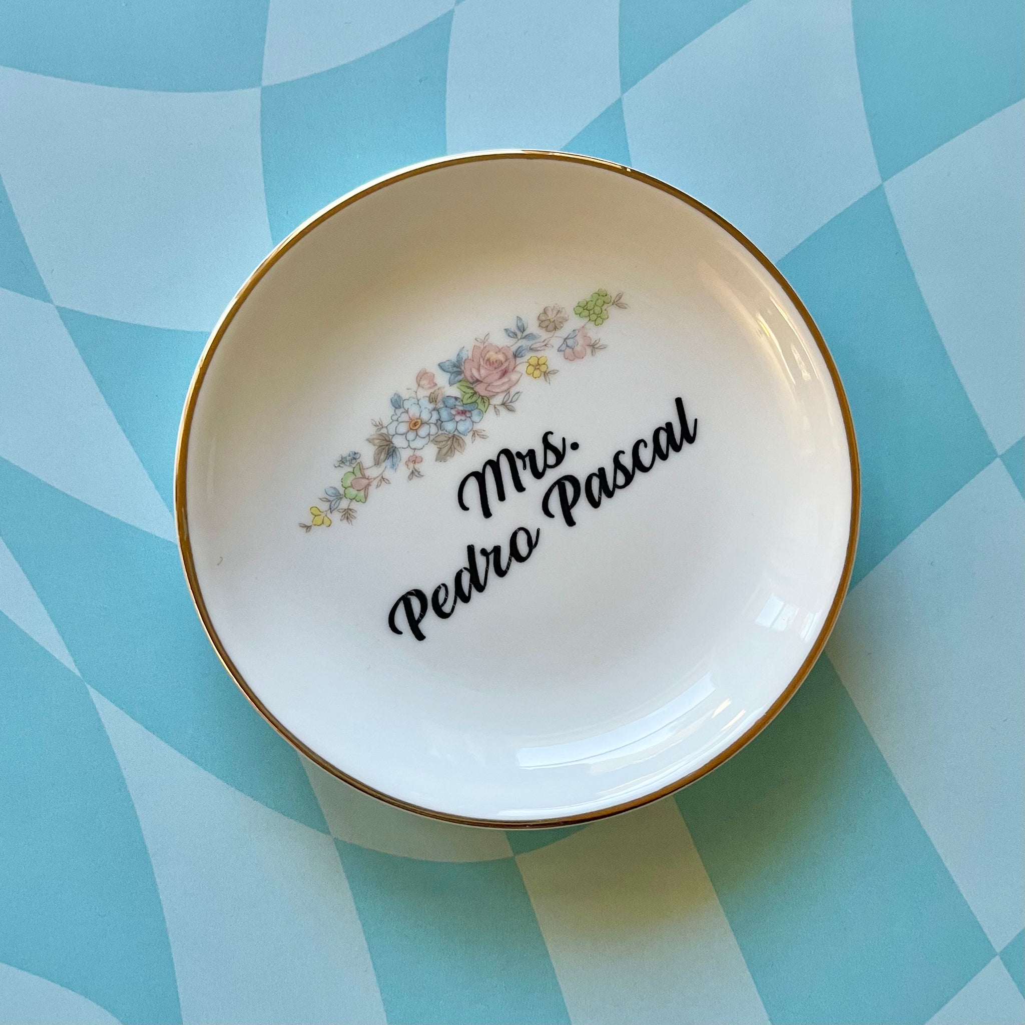 Mrs. Pascal Vintage Mini Ring Dish