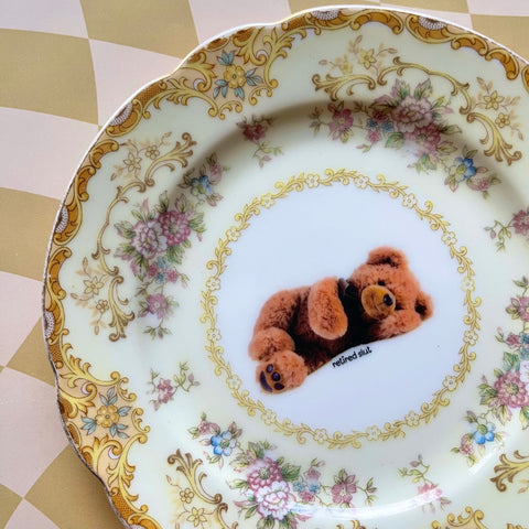 Retired Sl*t Vintage Dish