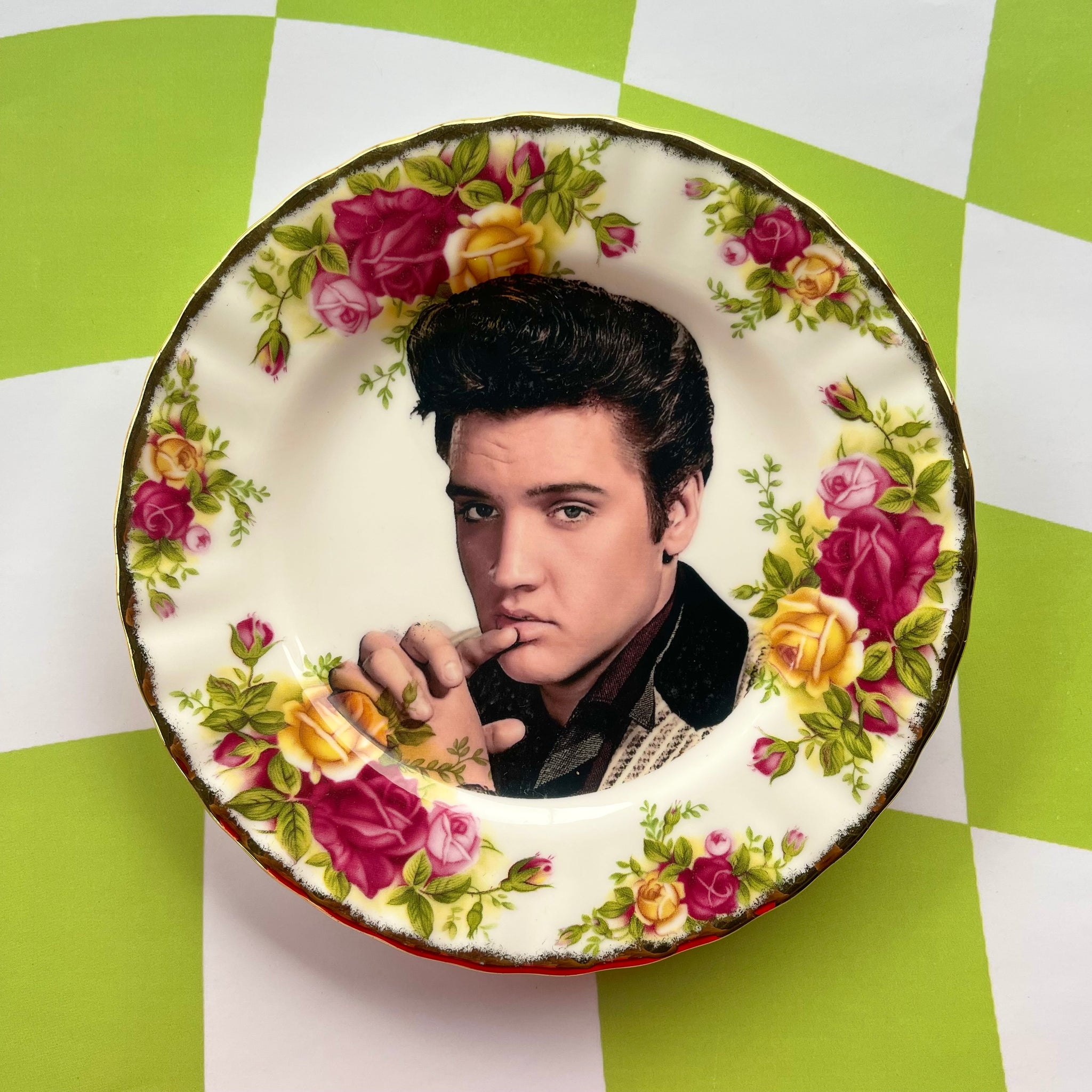 The King Vintage Plate