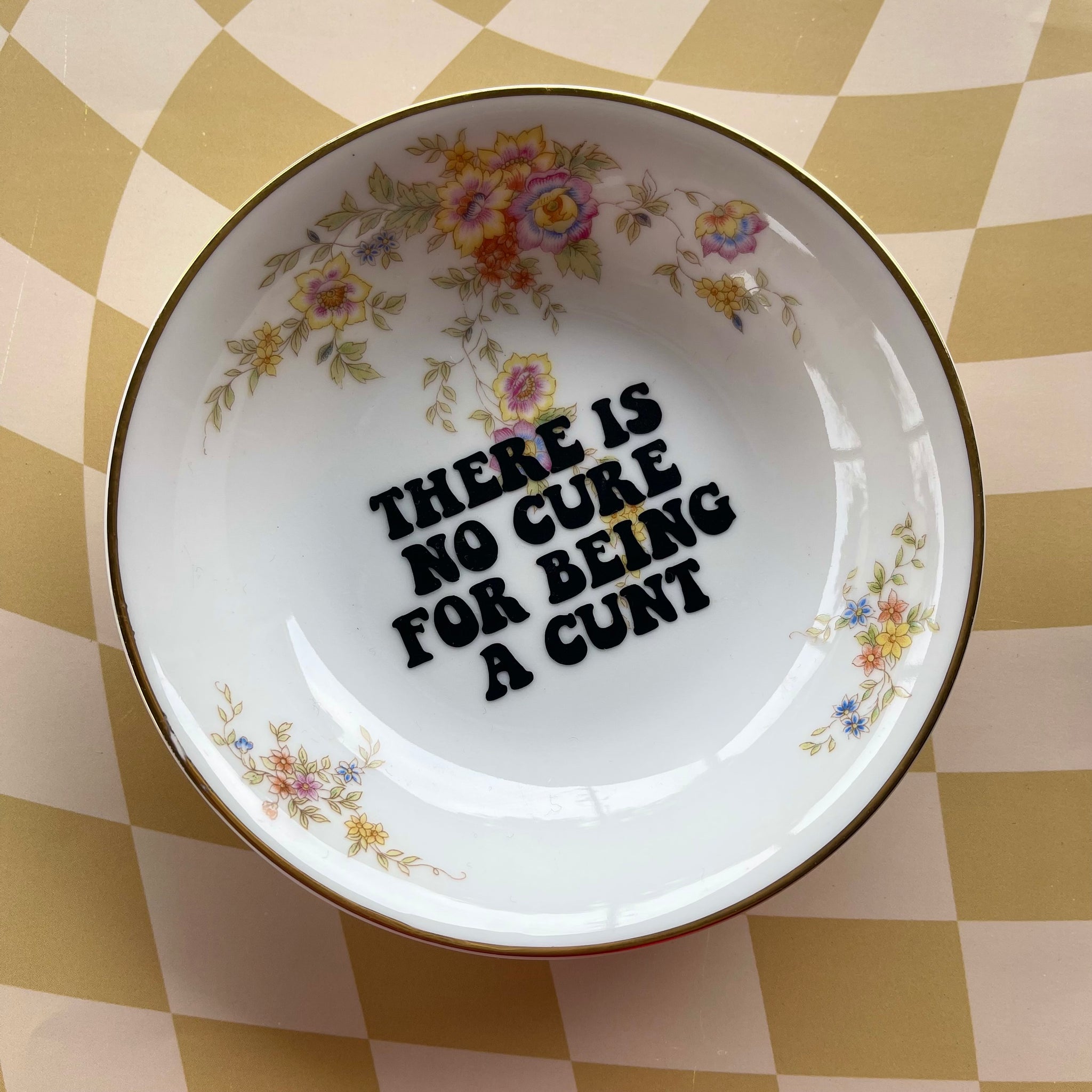 There Is No Cure Vintage Mini Bowl
