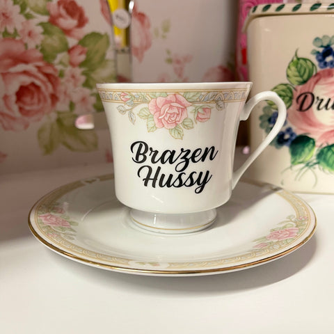 Brazen H*ssy Vintage Tea Set