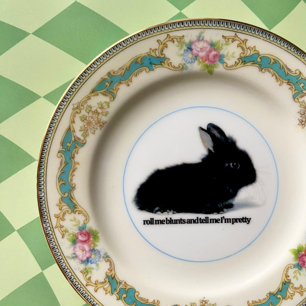 Roll Me Blunts And Tell Me I'm Pretty Vintage Dish