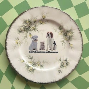 It Can't Always Be Coke And Thre*somes Vintage Dish