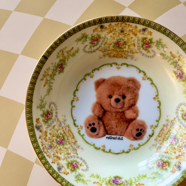 Retired Slut Vintage Mini Bowl