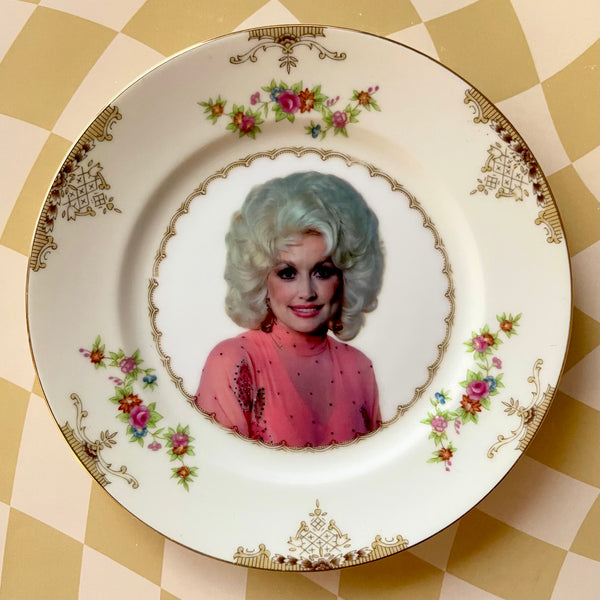 Dolly Vintage Plate