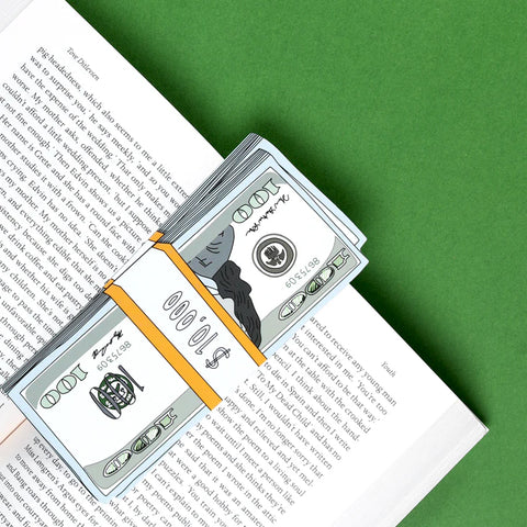 Stack Of Cash Bookmark