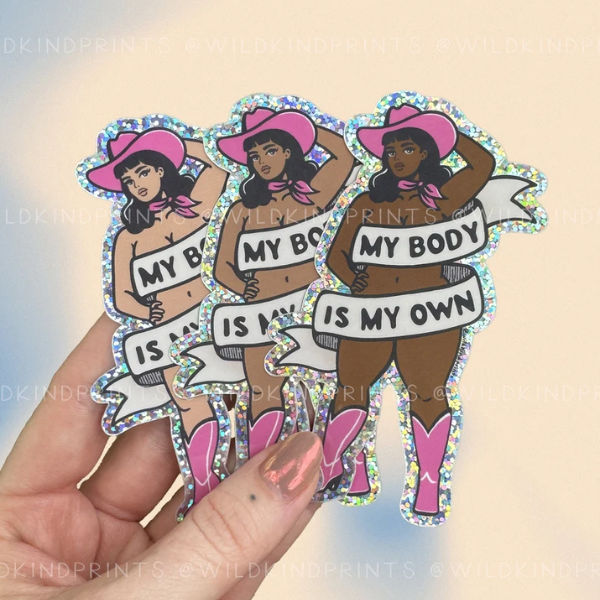 My Body Is My Own Sticker