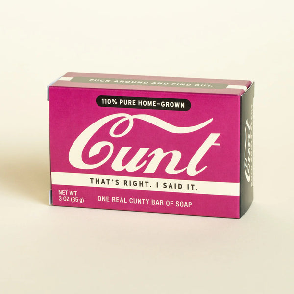 C*nt Triple Milled Boxed Bar Soap