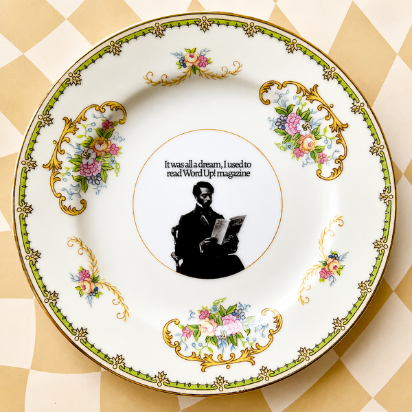 Juicy Vintage Plate PREORDER SHIPS 8/19/26