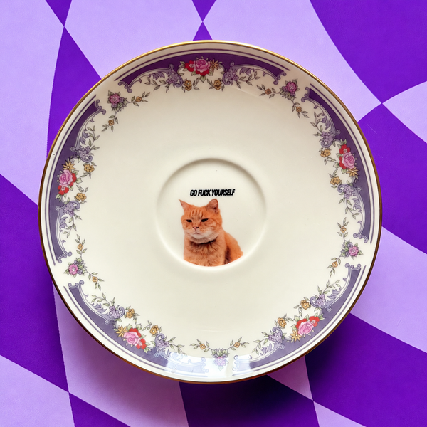 Go F Yourself Trinket Dish 6"