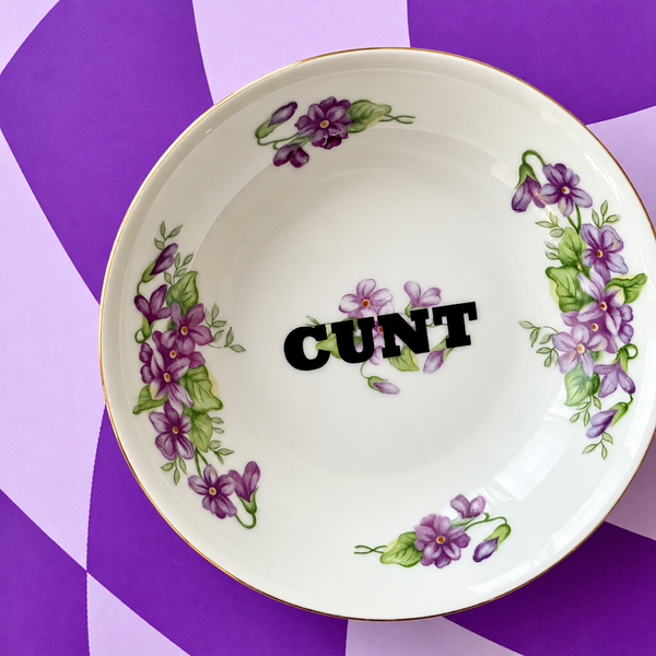 C*nt Vintage Mini Bowl 5"