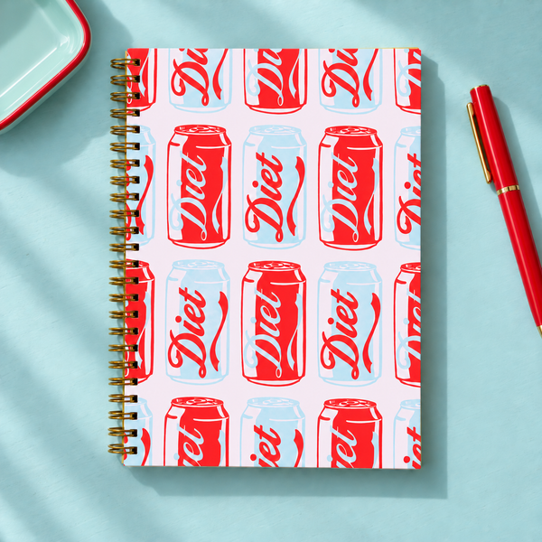 Diet Soda Spiral Notebook