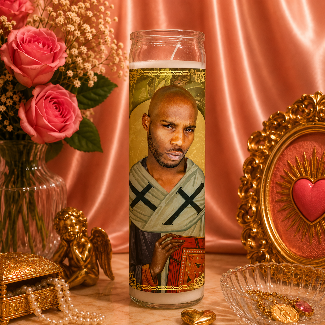 Saint DMX Prayer Candle – Backseat Love