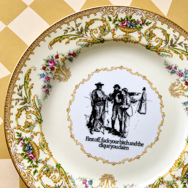 Hit Em Up Vintage Plate PREORDER SHIPS 8/19/26