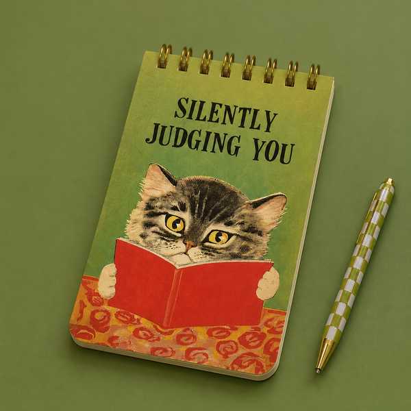 Silently Judging You 3x5 Notepad