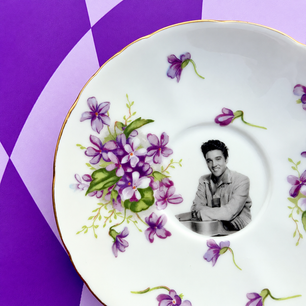 The King Vintage Plate 6"