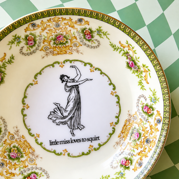 Little Miss Loves To Squirt Vintage Mini Bowl