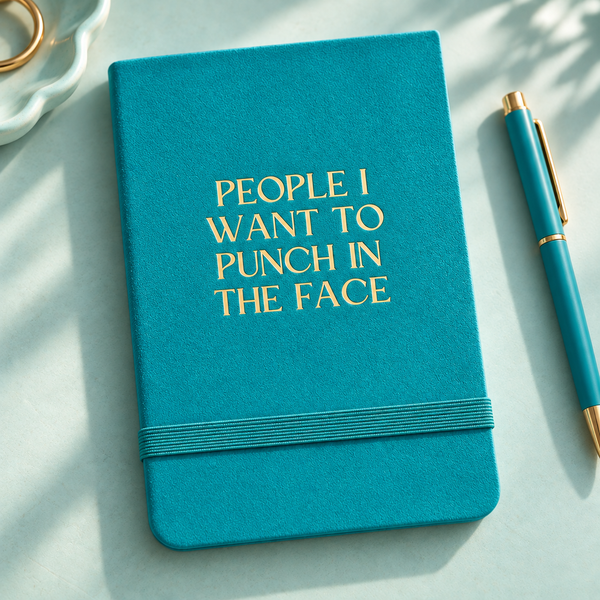 People I Want To Punch In The Face Mini Pocket Journal