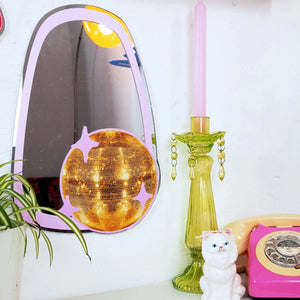 Golden Disco Mirror